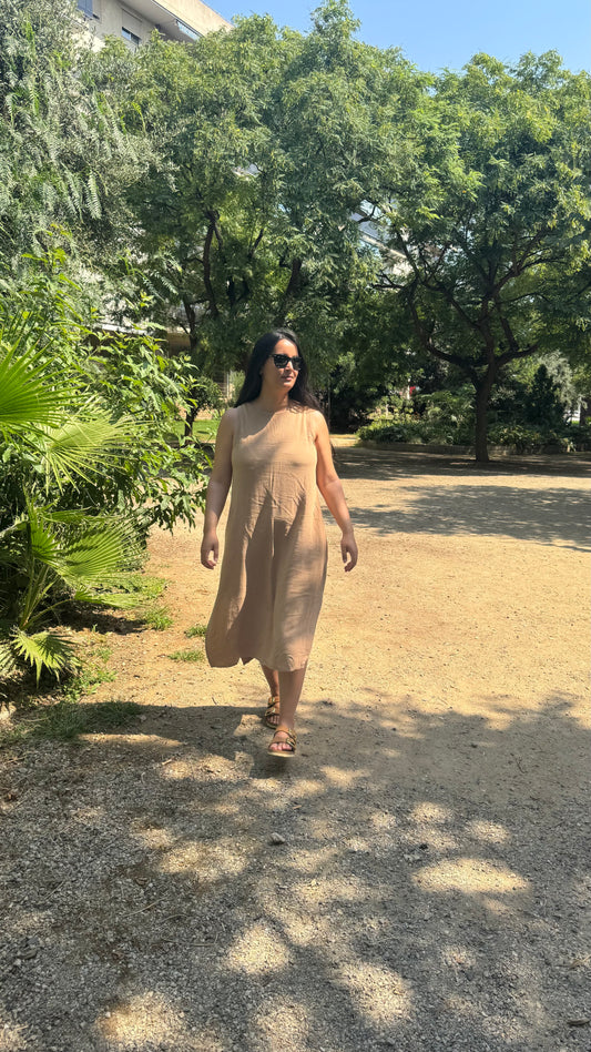 Vestido ONIX - BEIGE