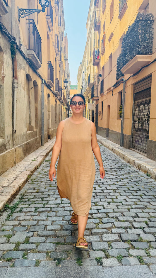 Vestido ONIX - BEIGE