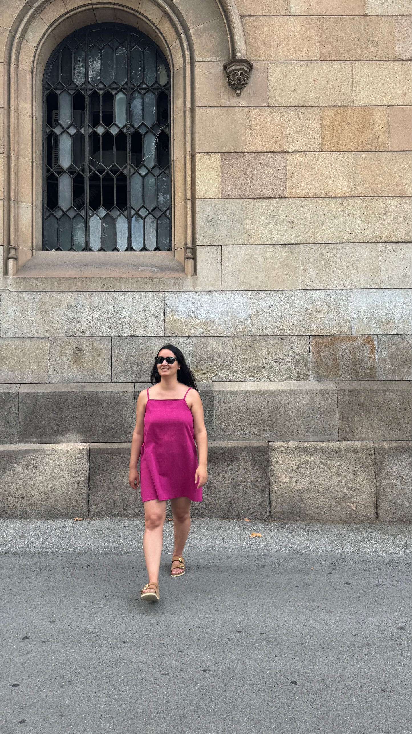 PRE-VENTA - Vestido JASPE - FUCSIA