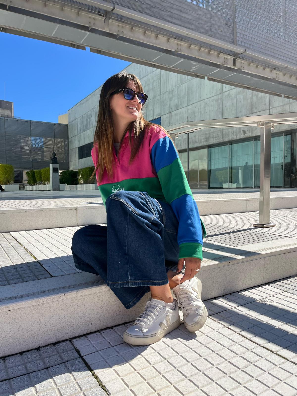 Buzo CIRCON - FUCSIA (disponible botones azul)